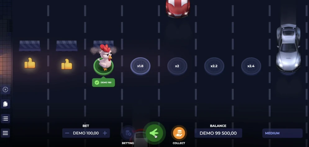 Uncrossable Rush Game